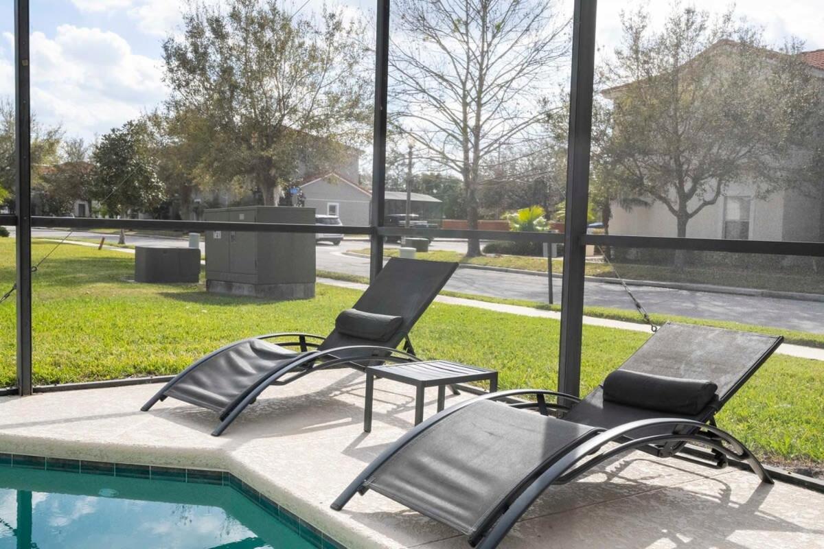 Four Bedroom W/ Screened Pool Close To Disney 4572 Kissimmee Exterior foto